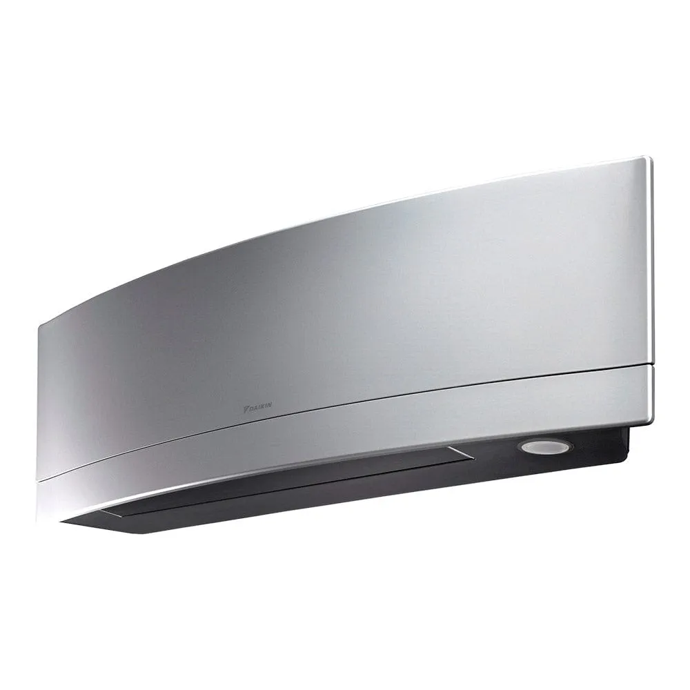 Daikin 4-Zone Wall Mounted Emura Silver Hyper Heat Ductless Mini-Split 36000 BTU Heat Pump Air Conditioner 9k   9k   12k   18k - 20 SEER2