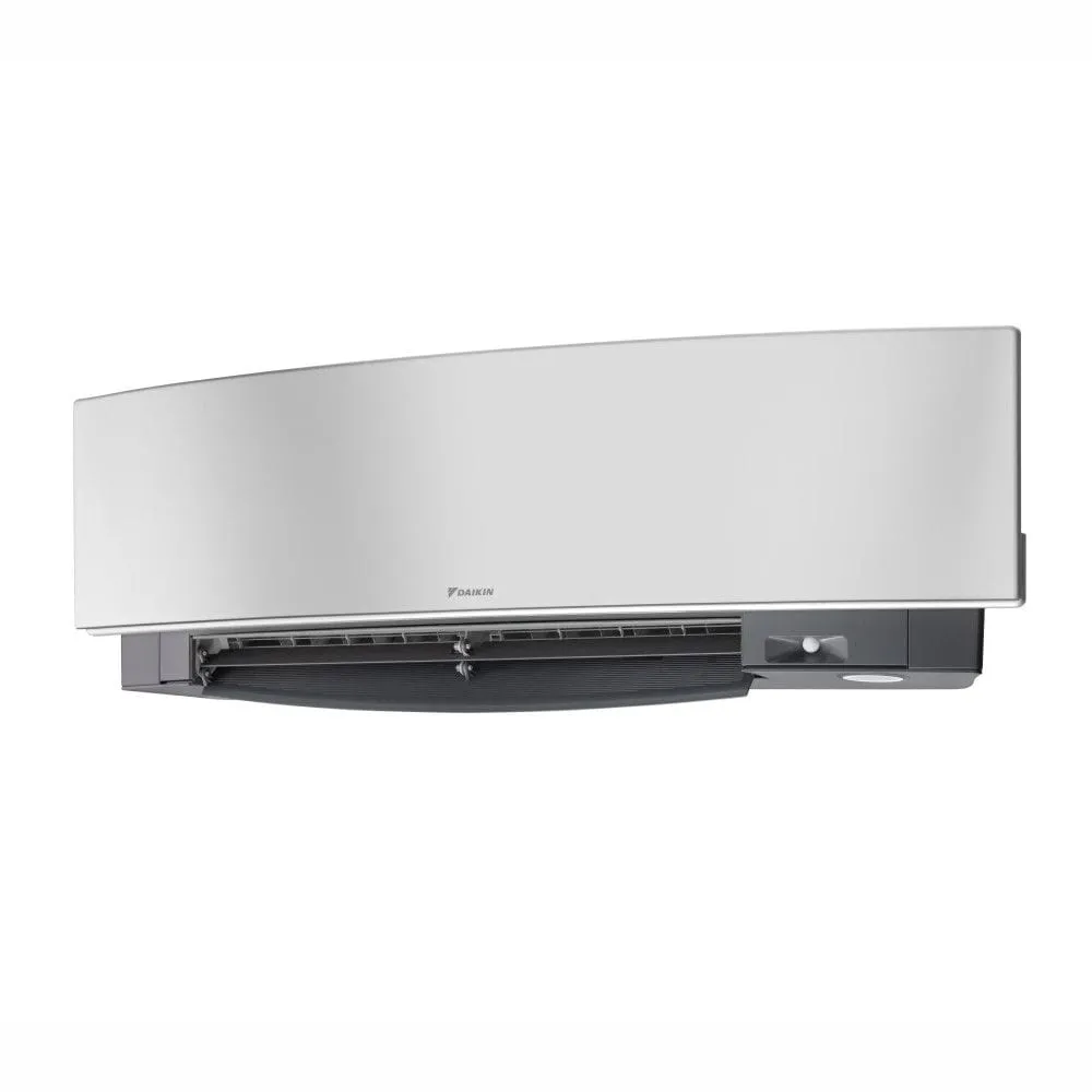 Daikin 4-Zone Wall Mounted Emura Silver Hyper Heat Ductless Mini-Split 36000 BTU Heat Pump Air Conditioner 9k   9k   12k   18k - 20 SEER2