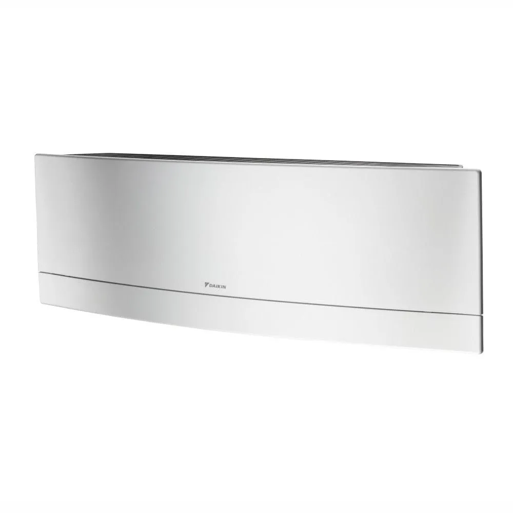 Daikin 4-Zone Wall Mounted Emura Silver Hyper Heat Ductless Mini-Split 36000 BTU Heat Pump Air Conditioner 9k   9k   12k   18k - 20 SEER2