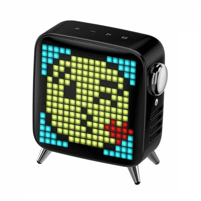 Divoom Tivoo Max Pixel Art LED Display Bluetooth Speaker Black