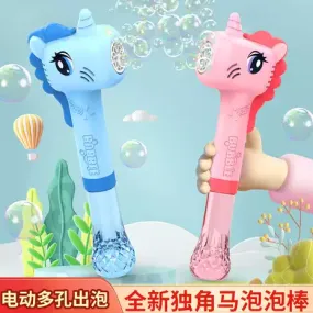 Dream Unicorn Bubble Stick With Light & Music