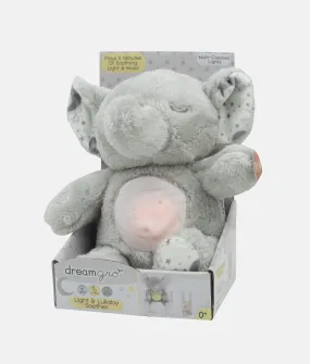 DreamGro Plush Animal Toys - Grey Elephant