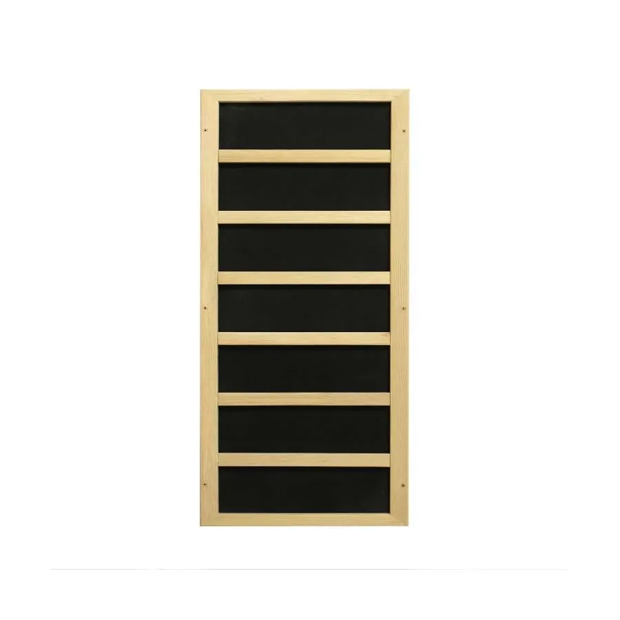 Dynamic Vittoria 2-Person Low EMF FAR Infrared Sauna - Canadian Hemlock