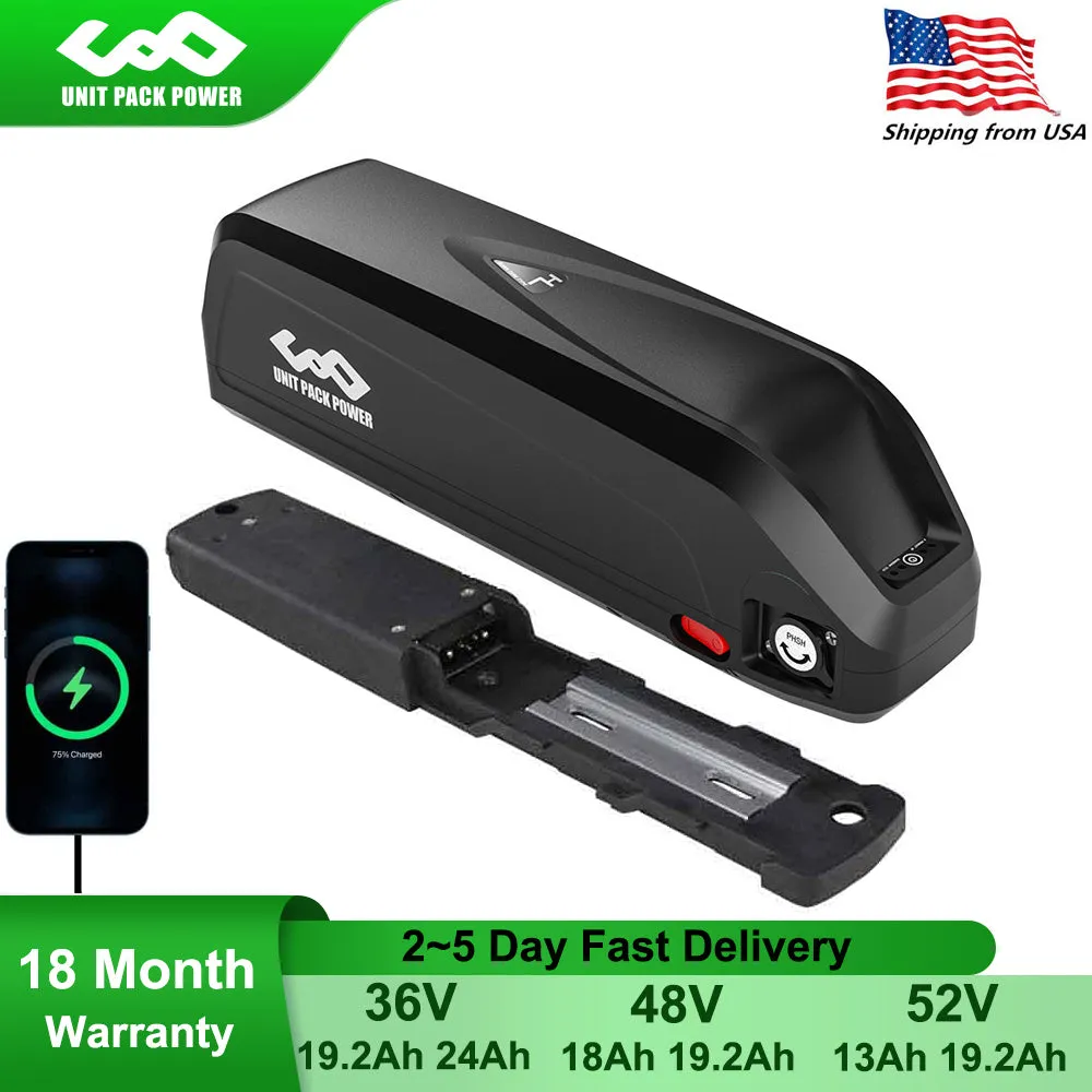 eBike Battery 21700 48V 52V 19.2Ah 48V 17Ah 18Ah Panasonic Cell for 1500W 1000W 750W 500W 350W Bafang Voilamart Ancheer Bike DIY