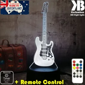 Electric Guitar Music 3D LED Night Light Lamp