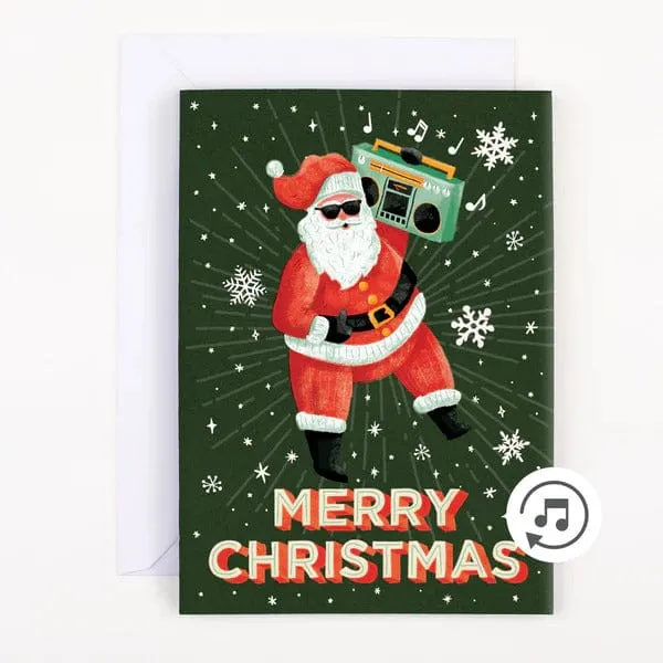Endless Never Gonna Give You Up Christmas🕺🎄🔊 - Joker Greeting Prank Card (Glitter   Sound)