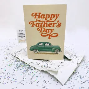 Endless Never Gonna Give You Up Father's Day Card 👨‍👦🔊 - Joker Greeting Prank Card (Glitter   Sound)