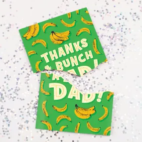 Endless Thank You Dad 🍌🔊 - Joker Greeting Prank Card (Glitter   Sound)