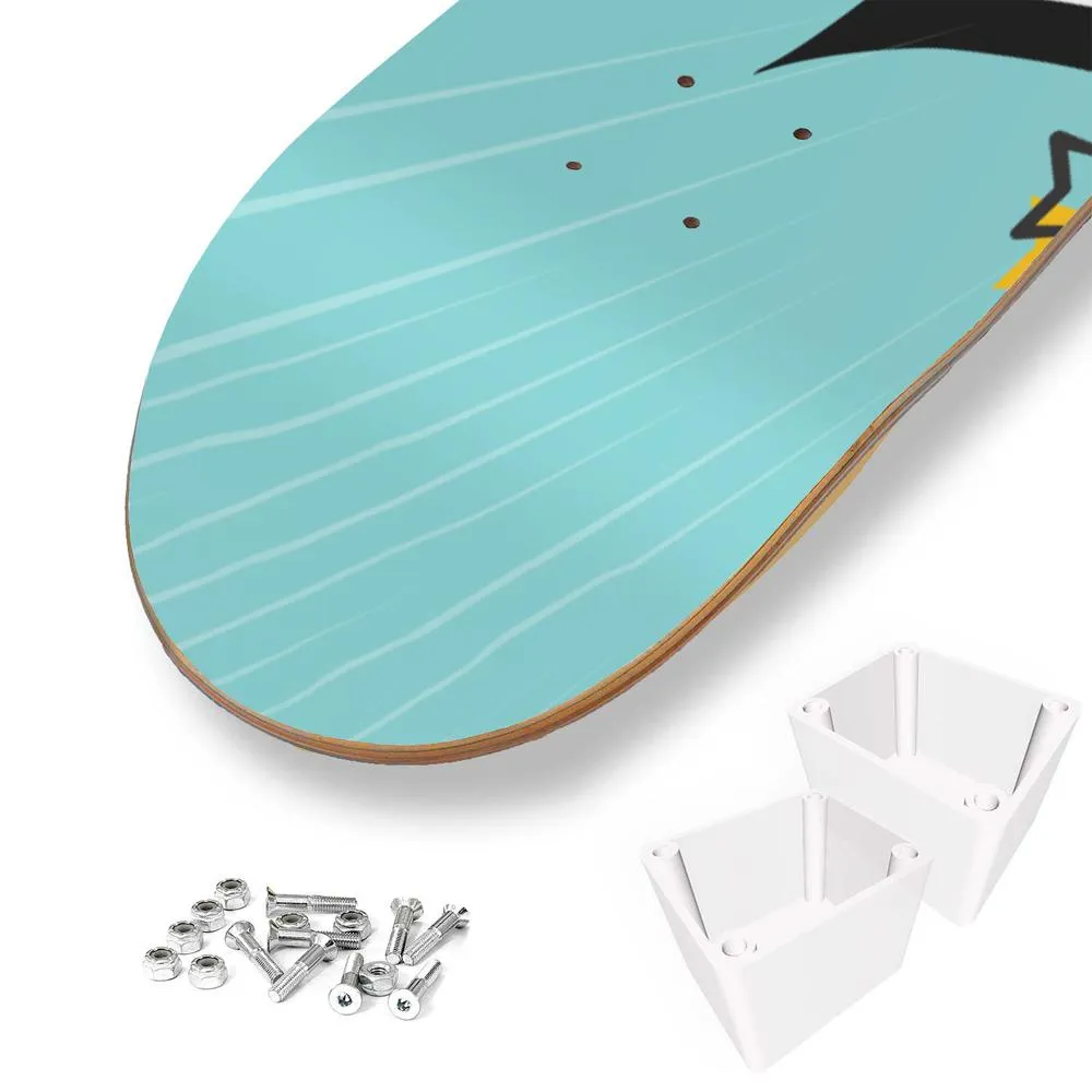 Epic Pop art LOVE Skateboard Wall Art