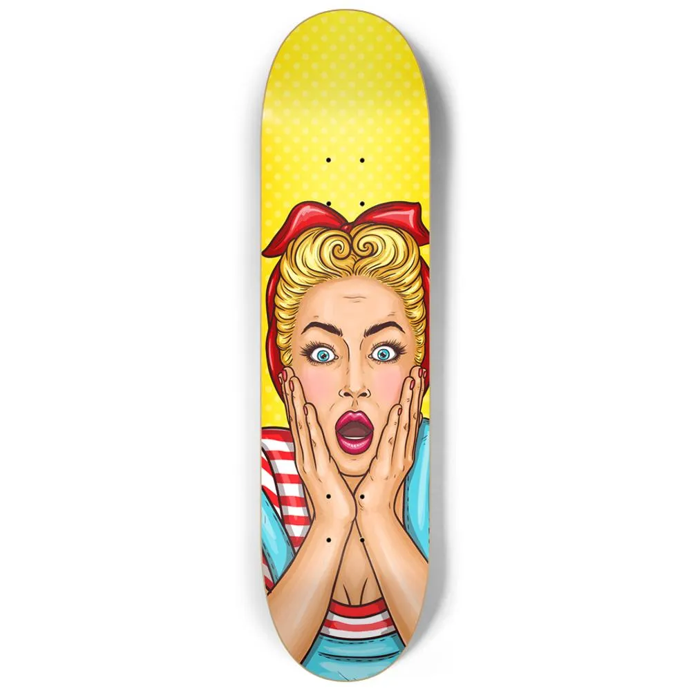 Epic Pop art Skateboard Wall Art
