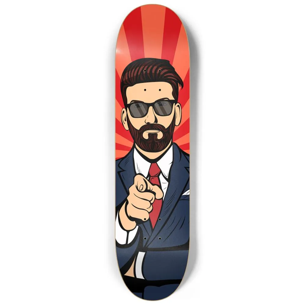 Epic Pop art Skateboard Wall Art