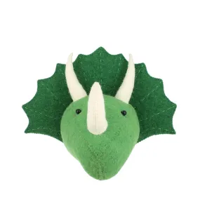 Fiona Walker Mini Dinosaur Head – Triceratops