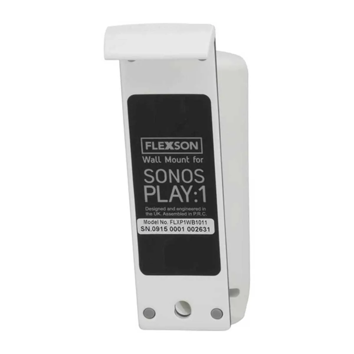 Flexson Wall Bracket for PLAY:1 SONOS Speakers - White - Pair