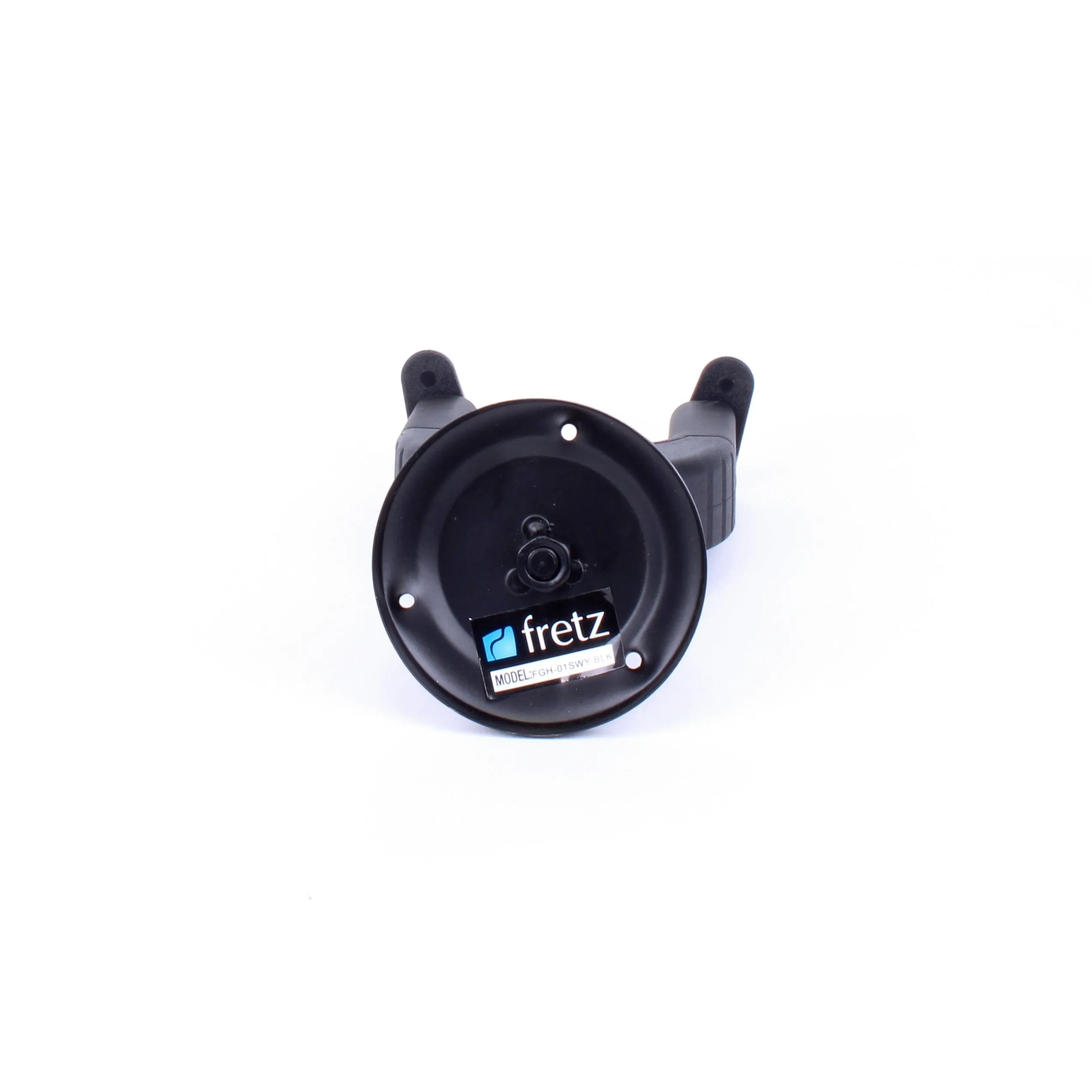 Fretz Short Self-Securing Wall-Mounted Guitar Hanger (Black)