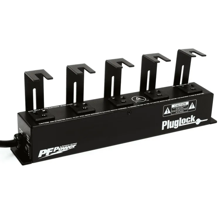 Furman PLUGLOCK Locking Outlet Strip 120V15A