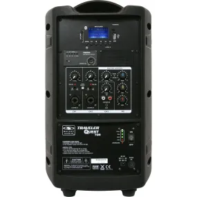 Galaxy Audio TQ8 Traveler Quest 8 All-In-One Portable Wireless PA System with Wireless Beltpack (N4 521.850MHz)