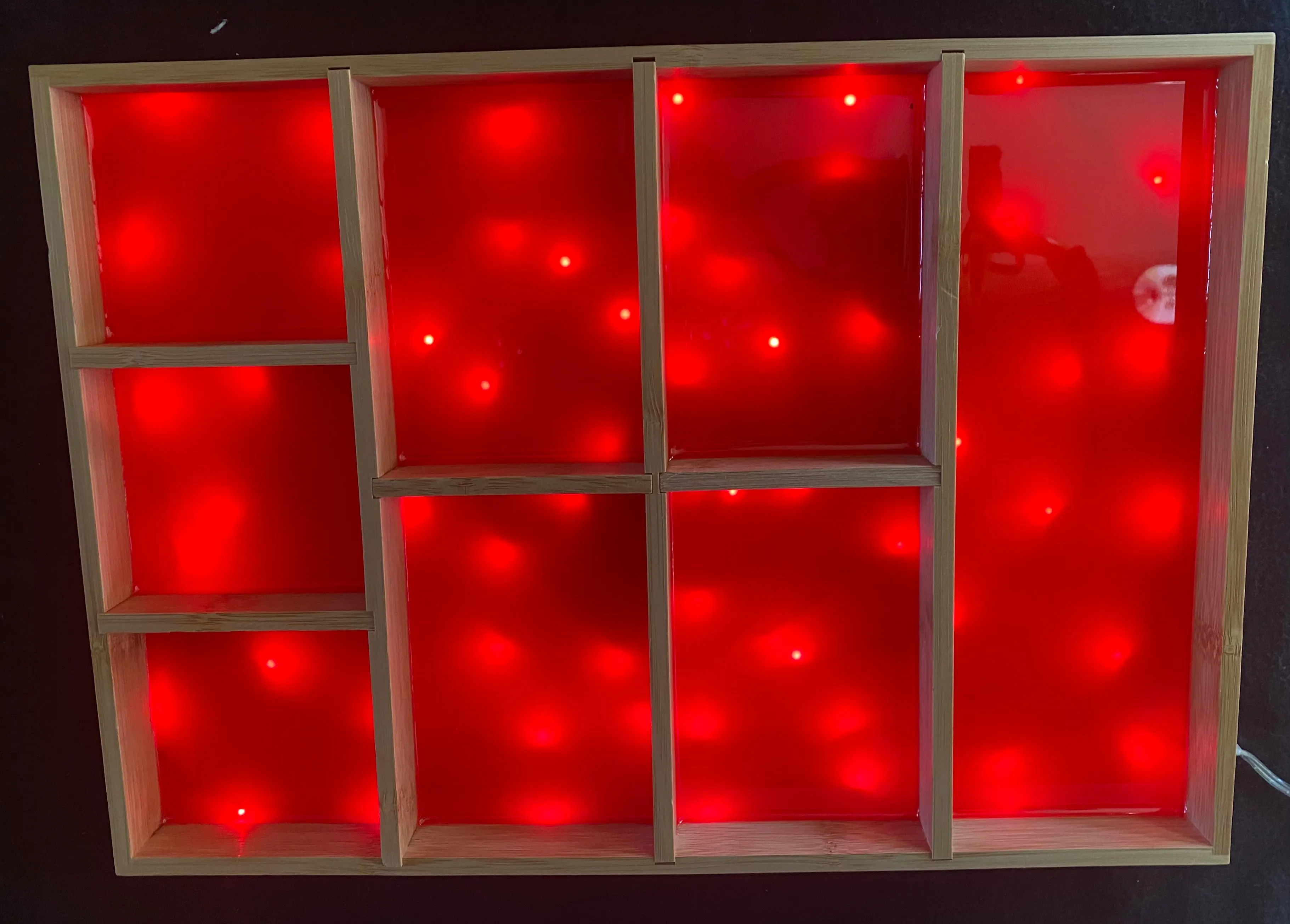 Get Lit flo-red small shelf