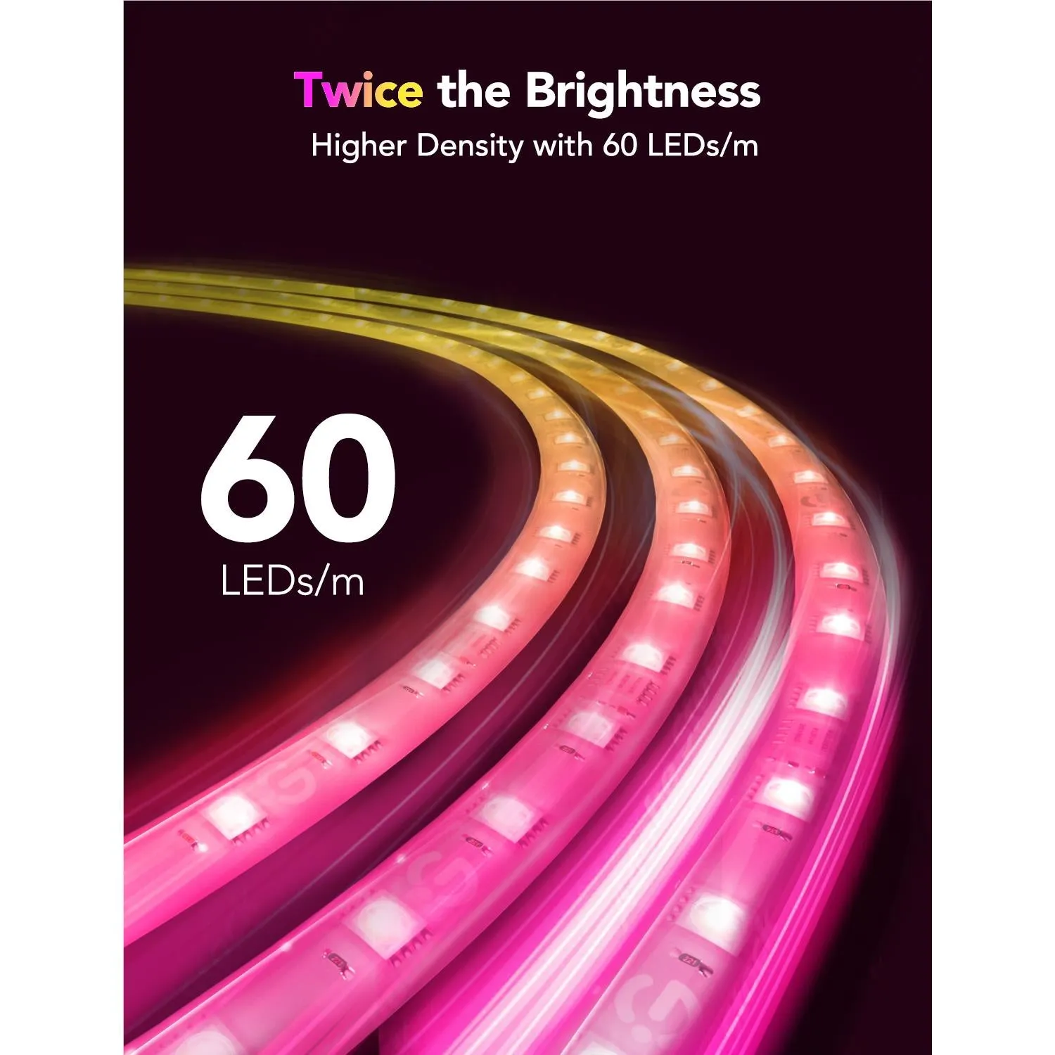 Govee RGBIC LED Strip Light M1 Extension (1m)[Matter Compatible]