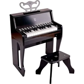 Hape Learn With Lights Black Piano w/ Stool