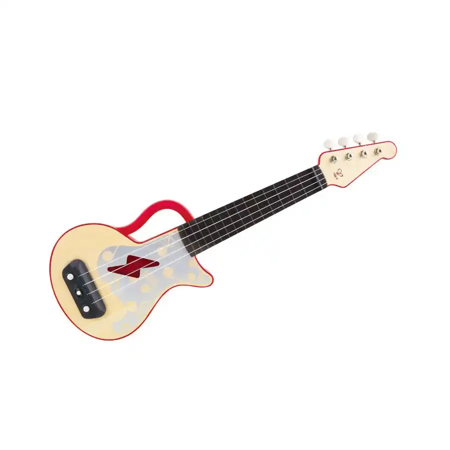 Hape Learn with Lights Ukulele - Red