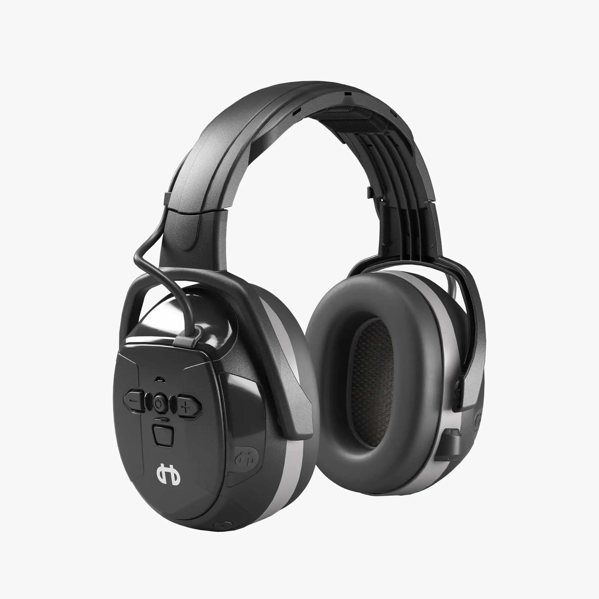 Hellberg Xstream Headband & Helmet Mount - Bluetooth Connectivity, Waterproof IPX4, Hands-Free Calls, Music Streaming, USB Charging, Voice Assistant