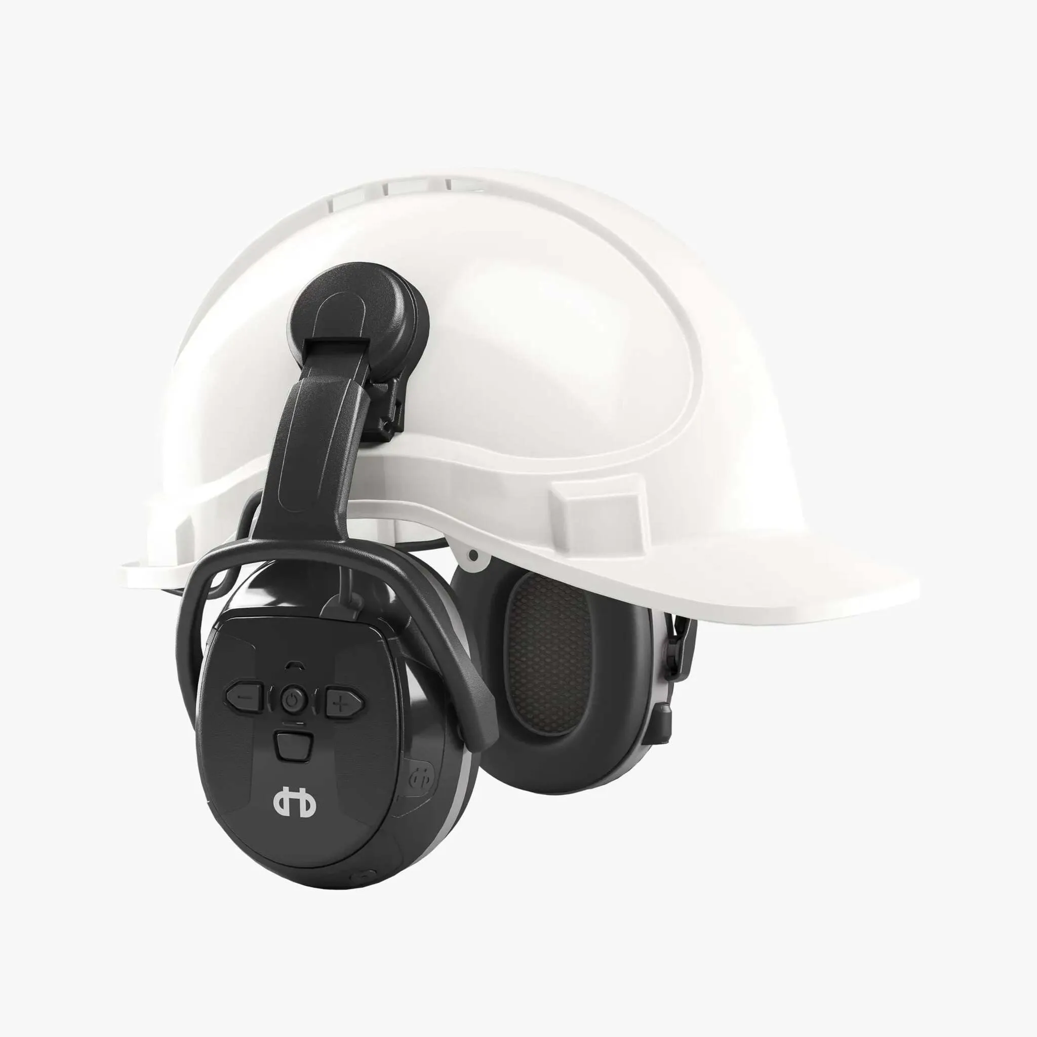 Hellberg Xstream Headband & Helmet Mount - Bluetooth Connectivity, Waterproof IPX4, Hands-Free Calls, Music Streaming, USB Charging, Voice Assistant