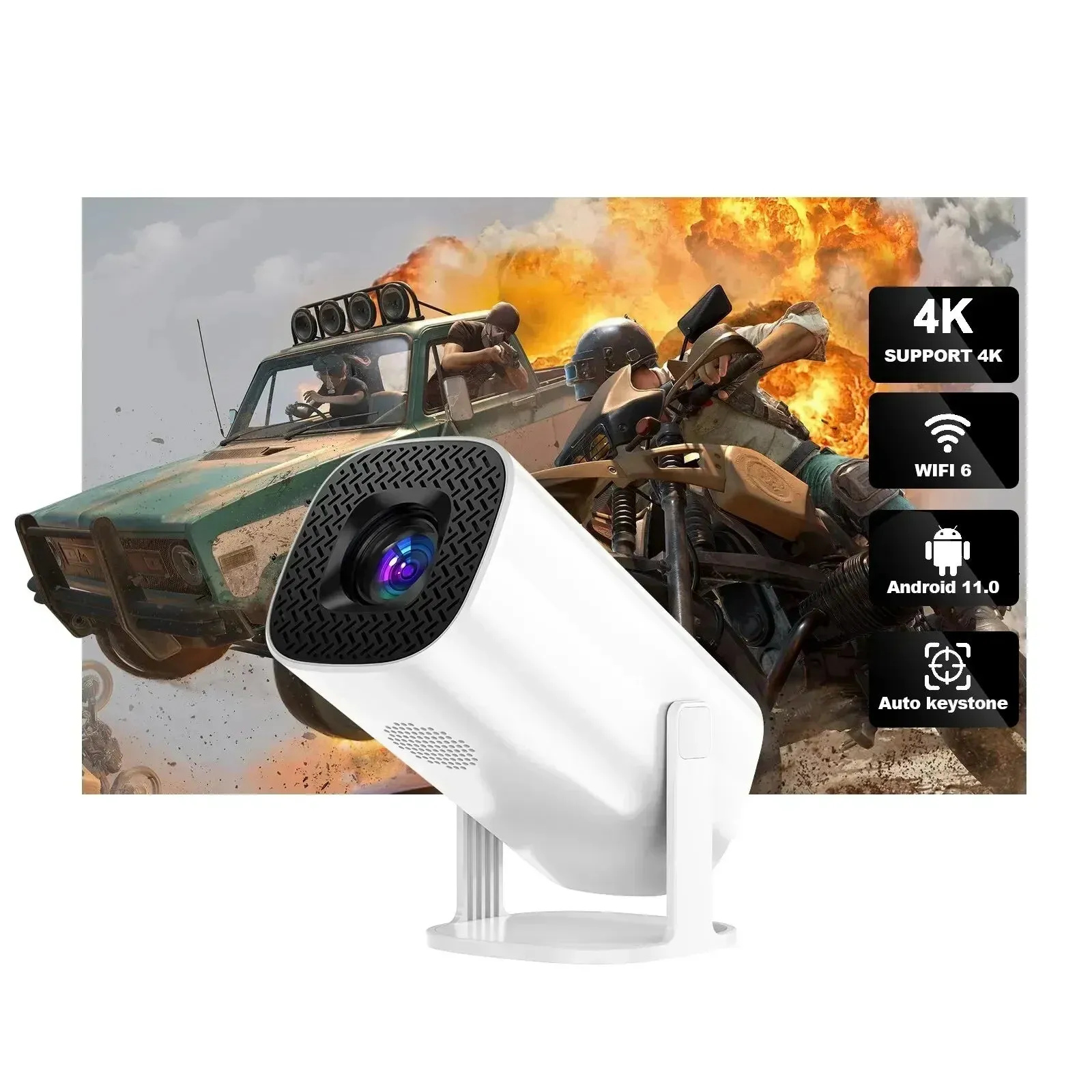 Home Cinema Outdoor Portable Projector