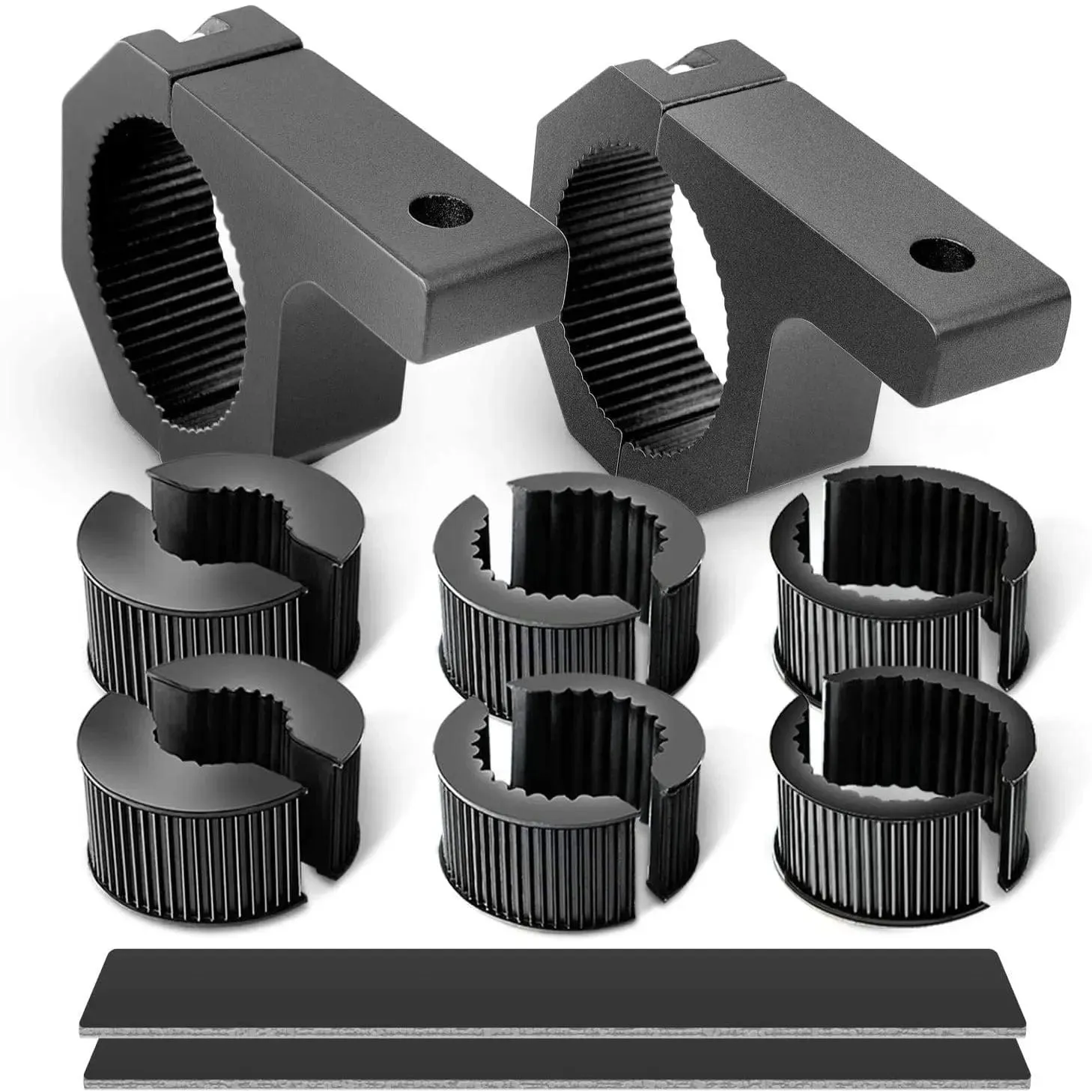 Horizontal Bar Clamp Mount Bracket Kits 1in-1.5in-1.75in-2in (Pair)