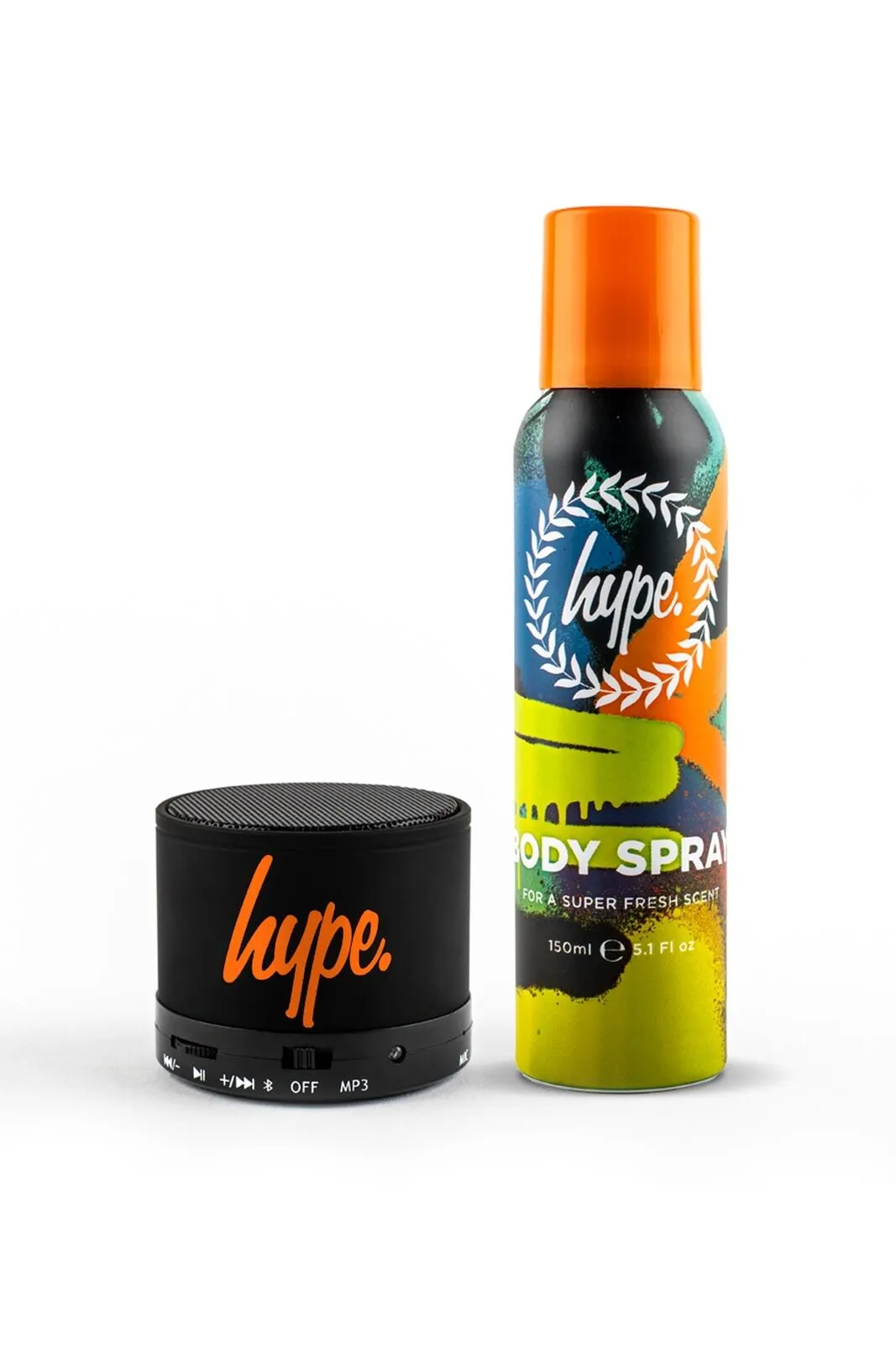 Hype Bluetooth Speaker/Body Spray Set
