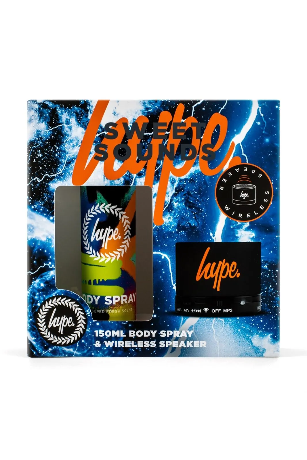 Hype Bluetooth Speaker/Body Spray Set