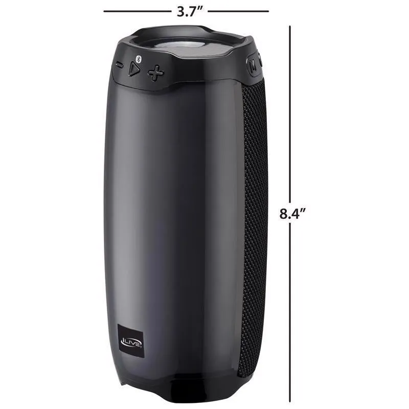 iLive Wireless Bluetooth Color Changing Speaker