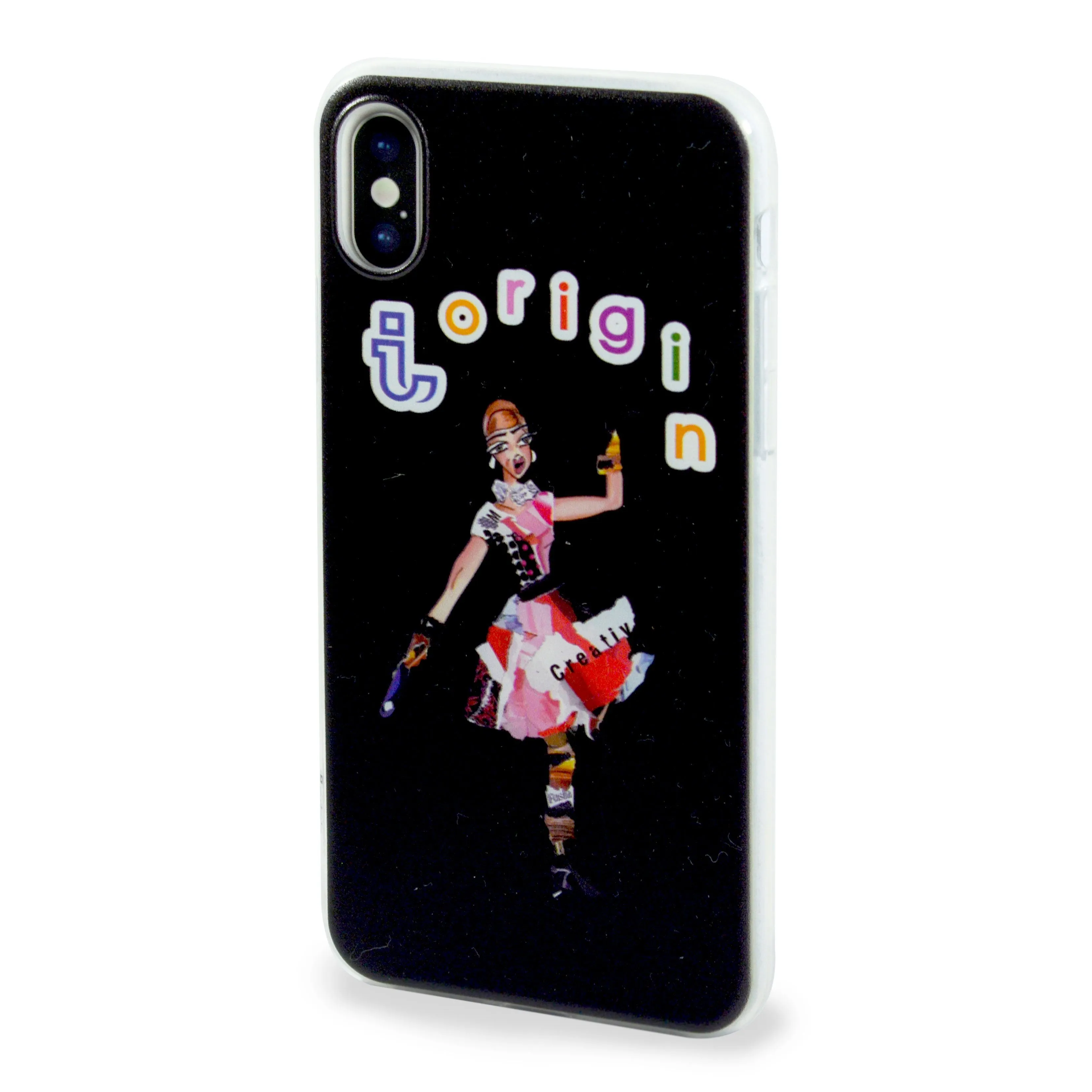 iOrigin iPhone X Cases Flexible Soft TPU Back Cover (Jester)