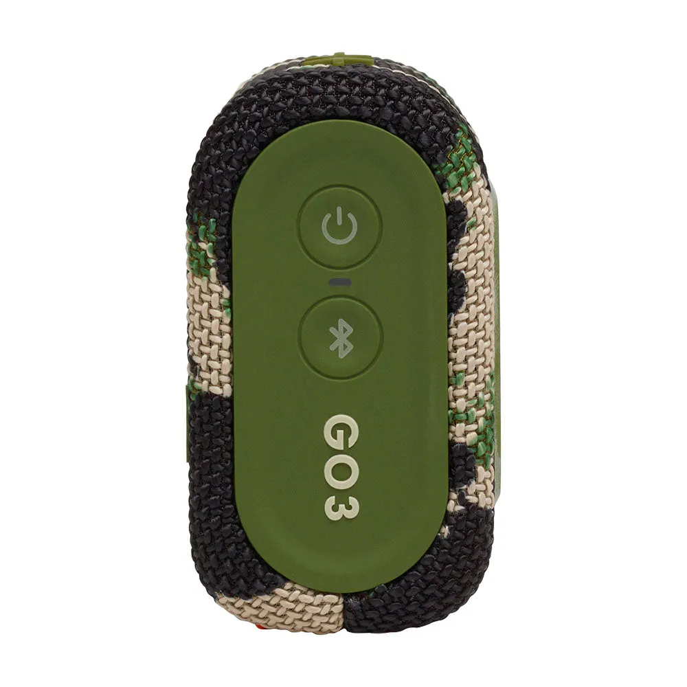 JBL Go 3 Portable Speaker Camouflage