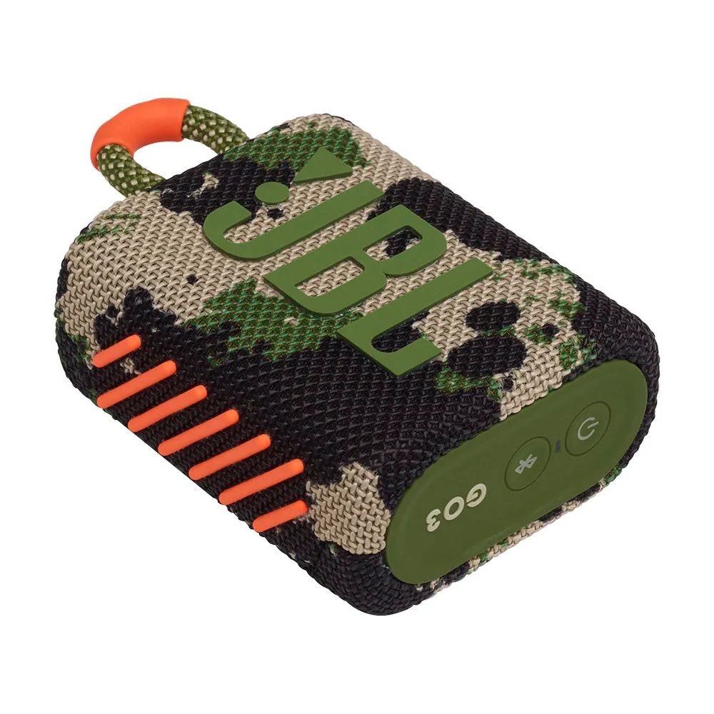 JBL Go 3 Portable Speaker Camouflage