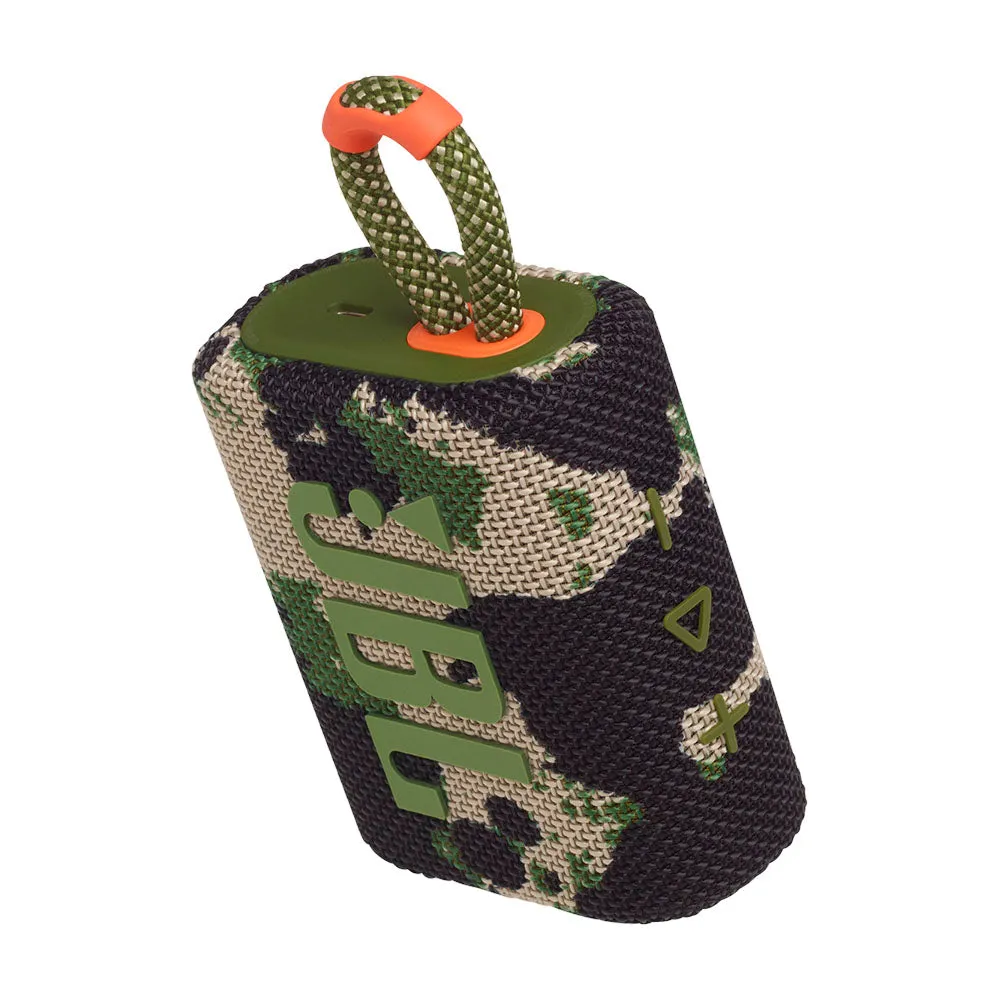 JBL Go 3 Portable Speaker Camouflage