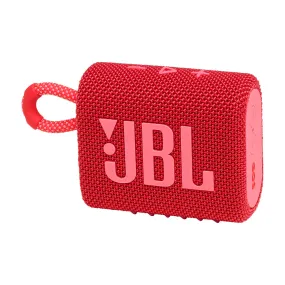 JBL Go 3 Portable Speaker System, Red