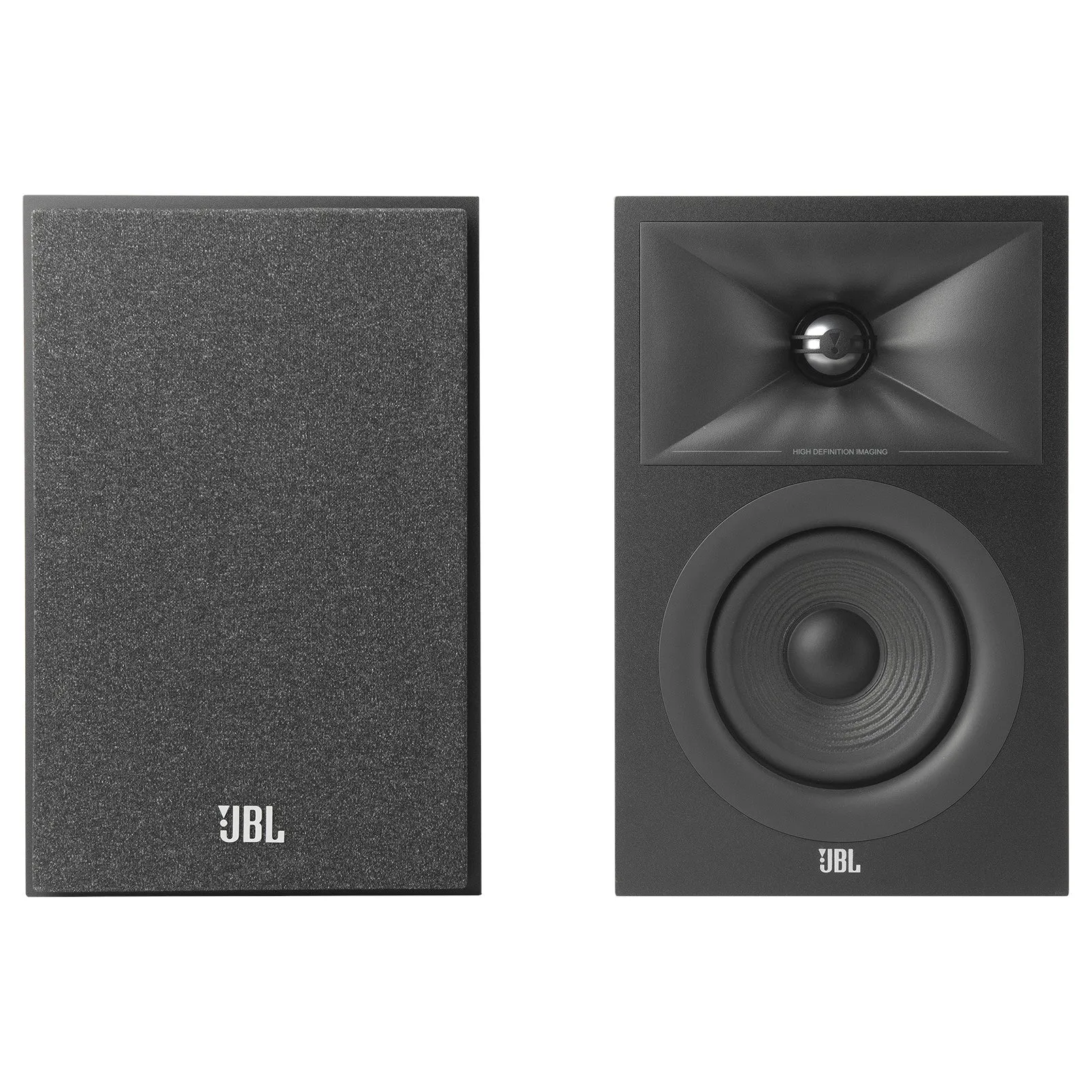 JBL STAGE240B 2 Way 4.5 Inch Bookshelf Speakers Pair Black