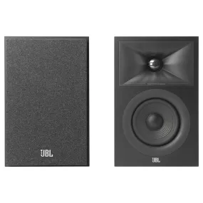 JBL STAGE240B 2 Way 4.5 Inch Bookshelf Speakers Pair Black
