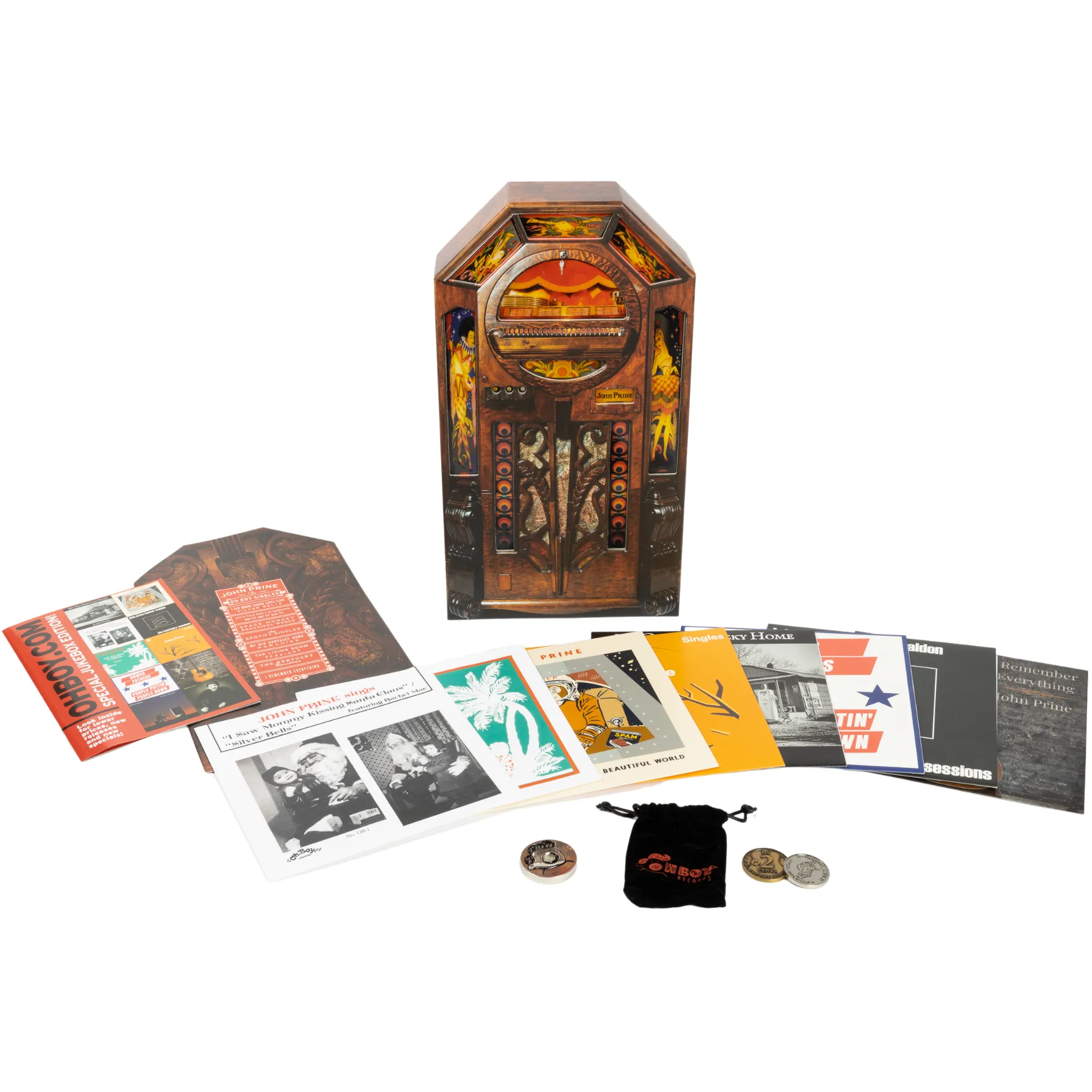 John Prine - The Oh Boy Singles Boxset - OH BOY RECORDS