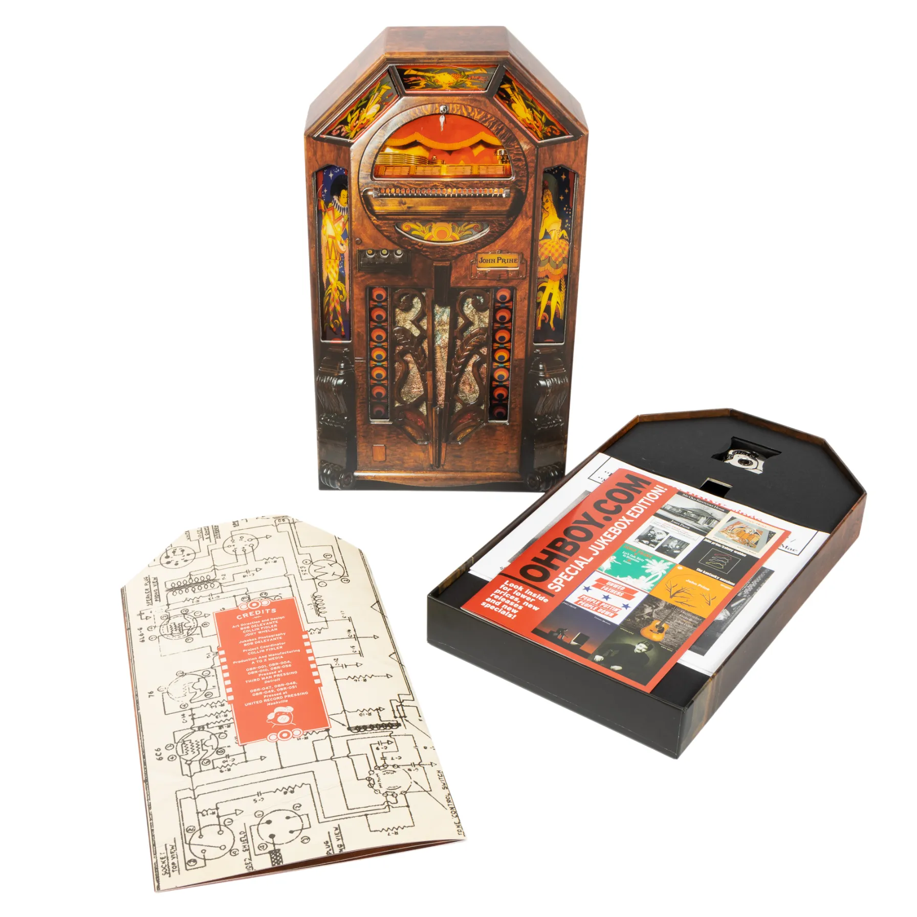 John Prine - The Oh Boy Singles Boxset - OH BOY RECORDS