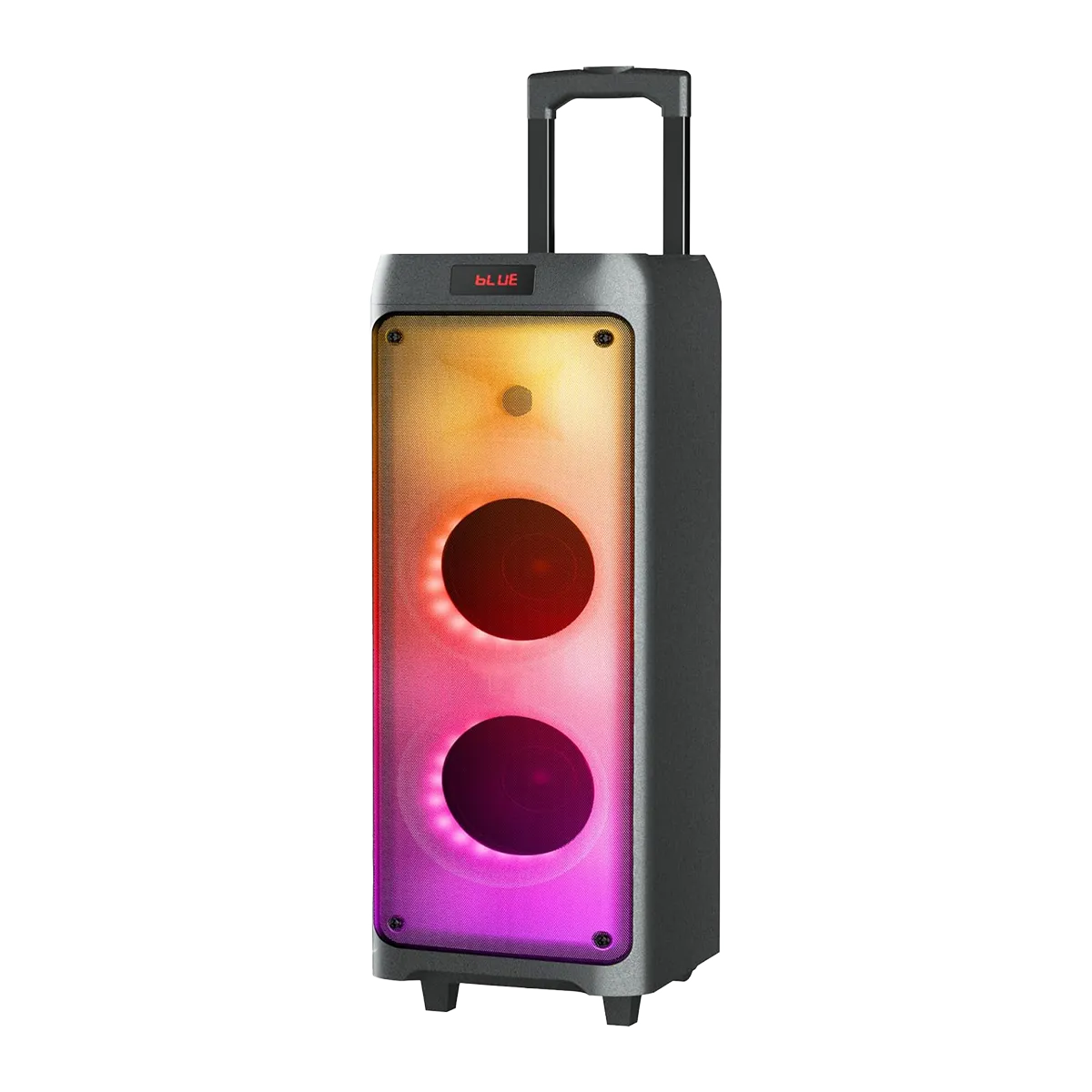 JVC 40W 2x6.5-Inch Woofer Trolley Speaker with Wireless Mic XS-N5212PB