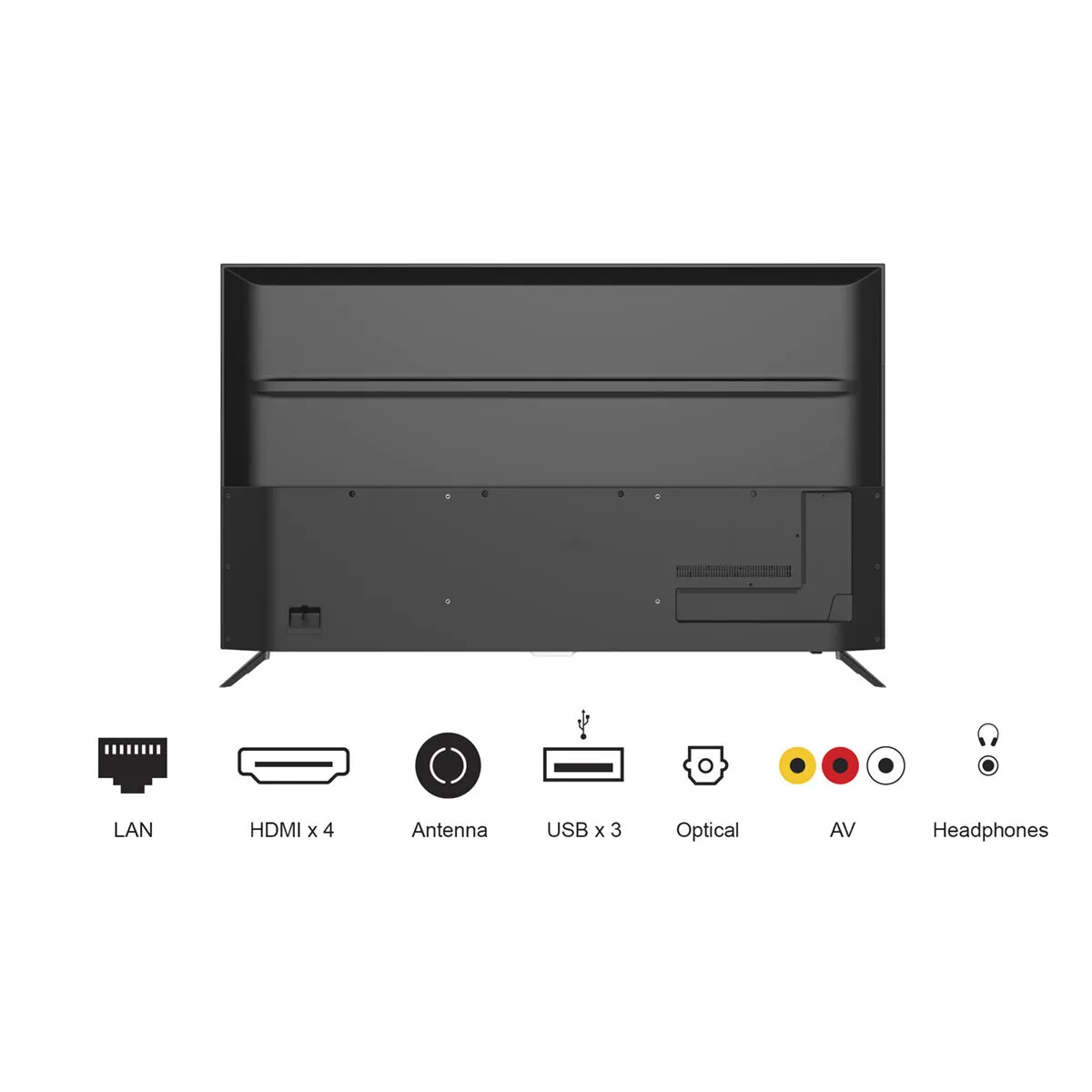 JVC 65 inch Edgeless 4K Android 11 Smart TV UHD  AV-H657115A