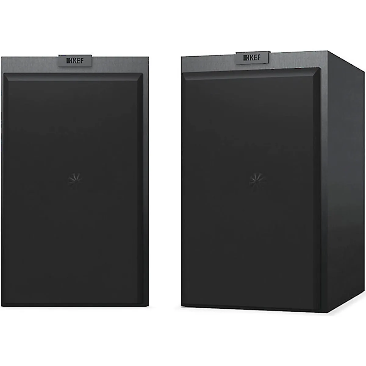 KEF Q350 OPEN BOX Bookshelf Speakers - Black - Pair-Excellent Condition