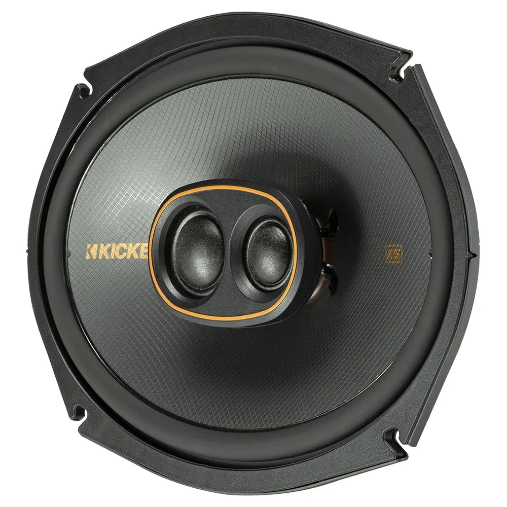 Kicker KS Series 6x9" 3 Way Coaxial Speaker Pair 150W Rms 300W Peak 51KSC69304