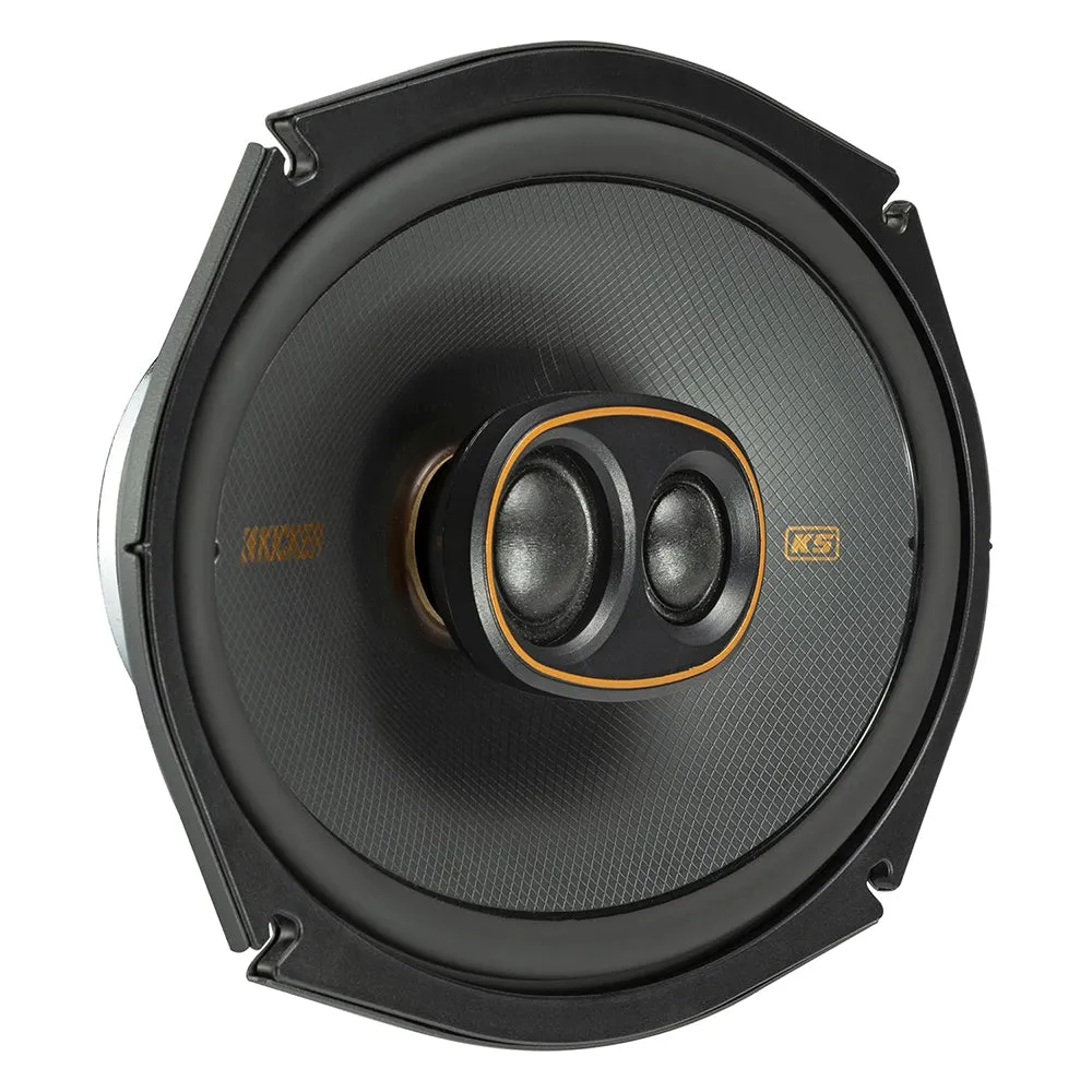 Kicker KS Series 6x9" 3 Way Coaxial Speaker Pair 150W Rms 300W Peak 51KSC69304