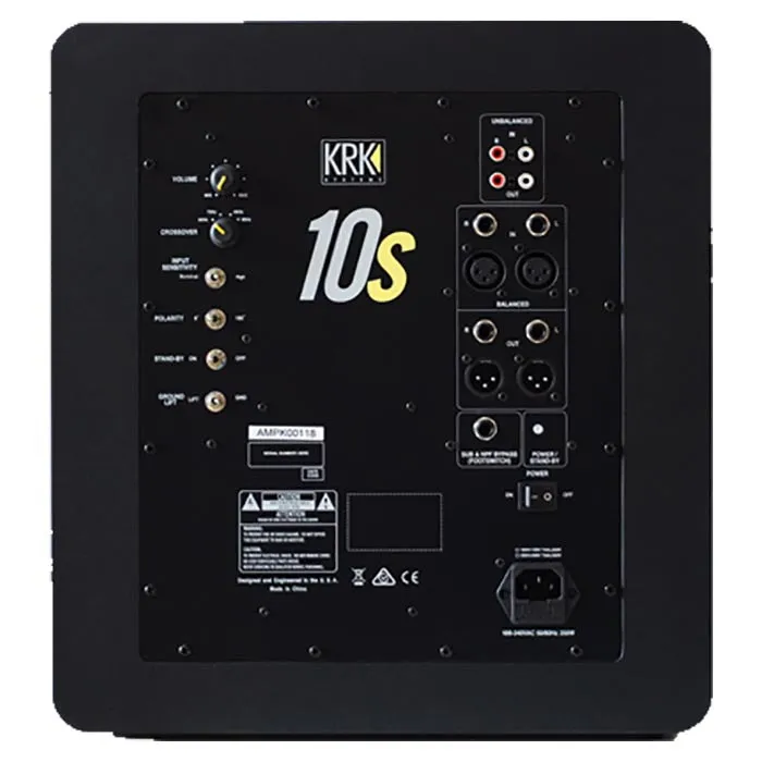 KRK 10" Studio Subwoofer 120V