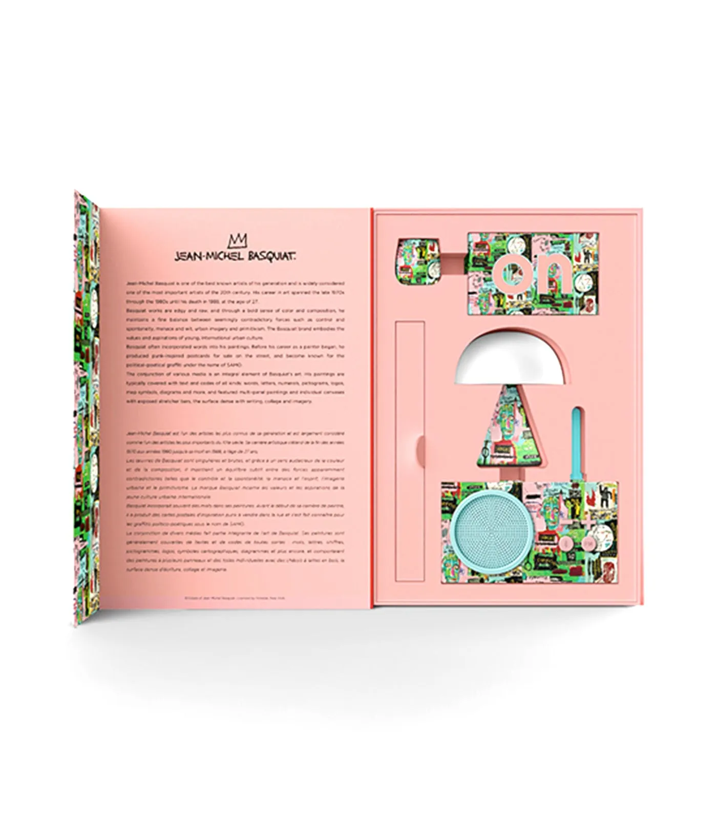 Lexon x Jean-Michel Basquiat Gift Set In Italian