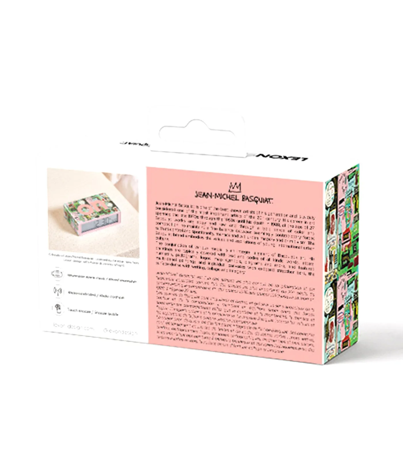 Lexon x Jean-Michel Basquiat Gift Set In Italian
