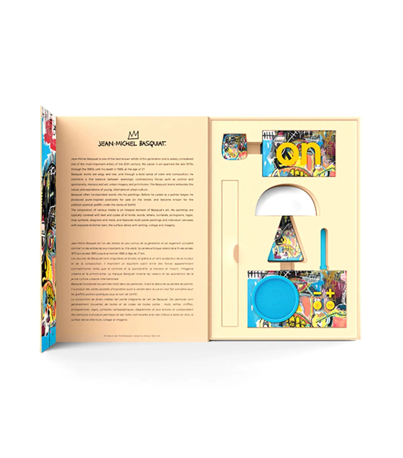 Lexon x Jean-Michel Basquiat Gift Set Untitled (Skull)