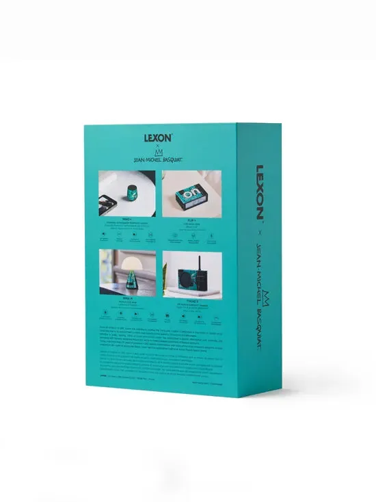 Lexon x Jean-Michel Basquiat Home Electronic Gift Set- Equals Pi